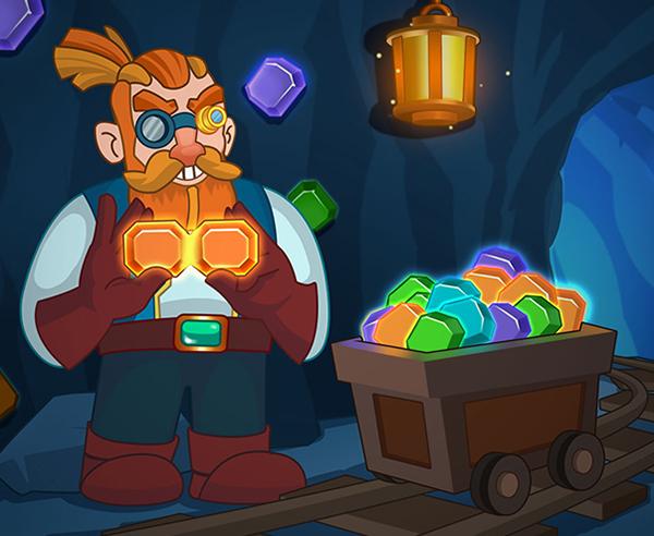 Merge The Gems game