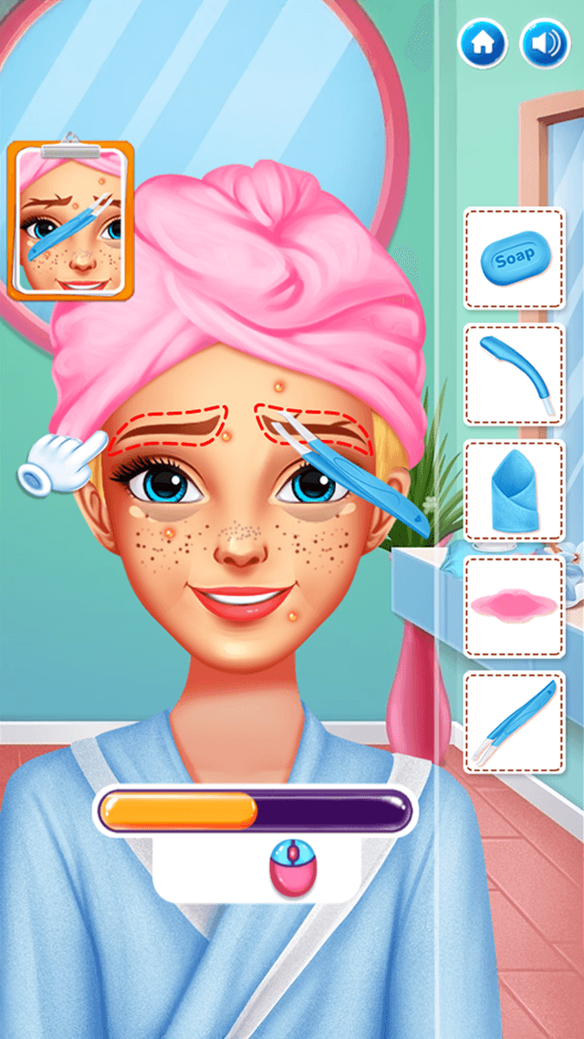 Ellie Summer Spa Beauty Salon game screenshot
