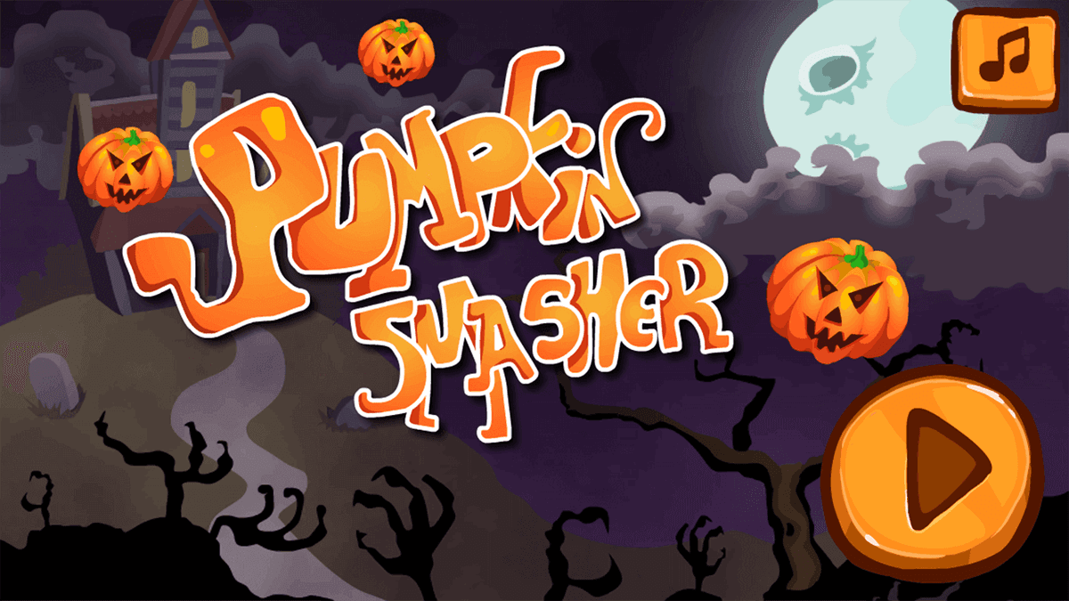 Pumpkin Smasher game screenshot