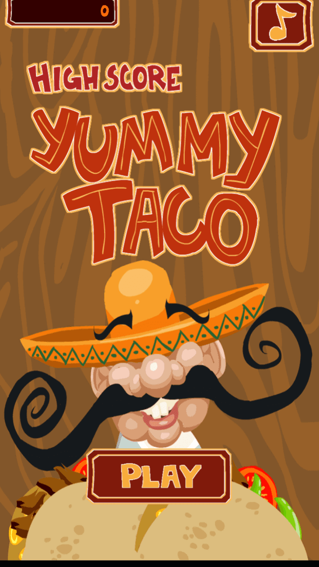 Yummy Taco game screenshot