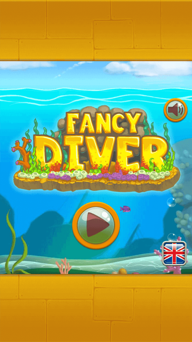 Fancy Diver game screenshot