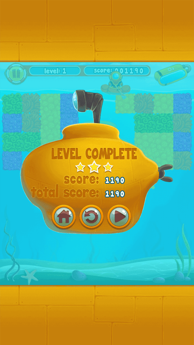 Fancy Diver game screenshot