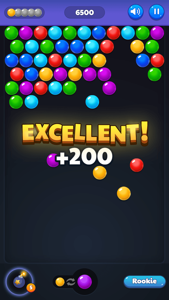 Bubble Shooter Classic game screenshot