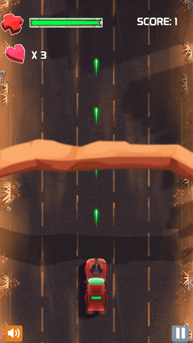 Blaze Rider game screenshot