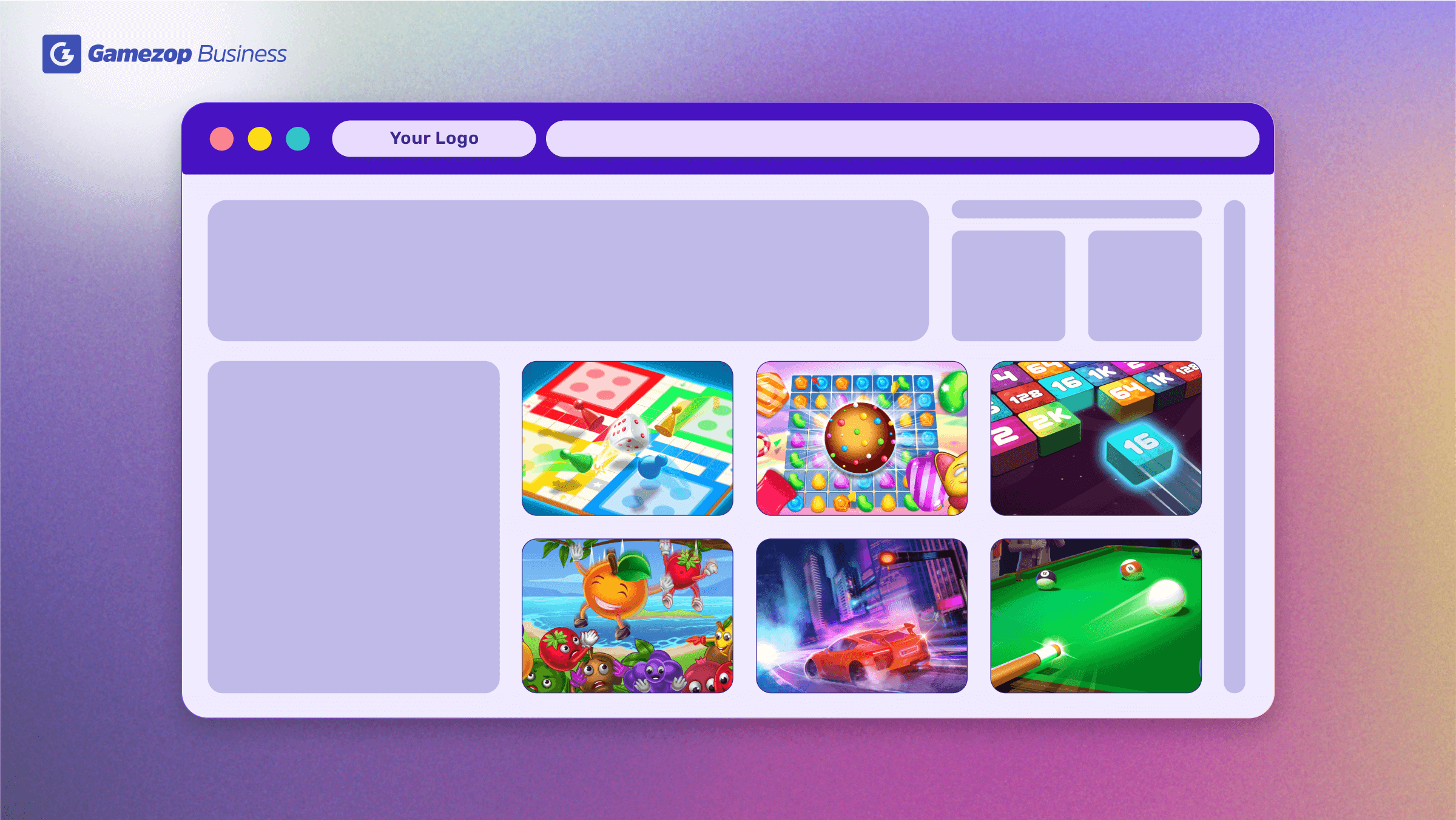 White label games for your website or app