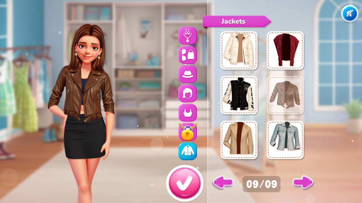 Kendel 7 Days 7 Styles game screenshot