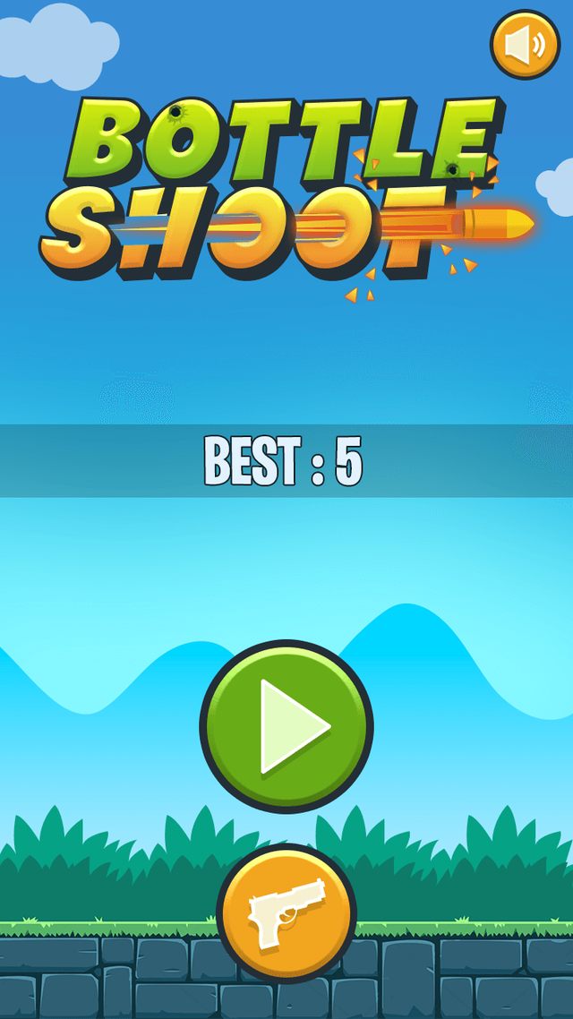 Bottle Shoot game screenshot