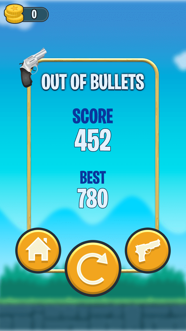 Bottle Shoot game screenshot