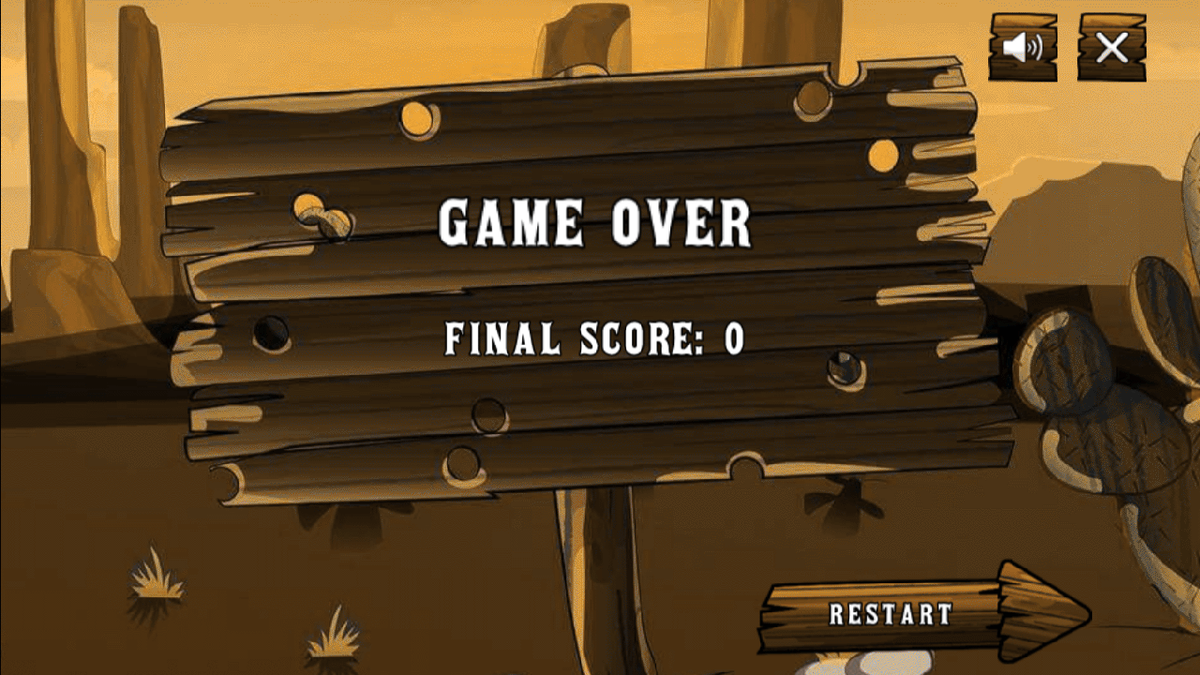 Sheriff's Wrath game screenshot