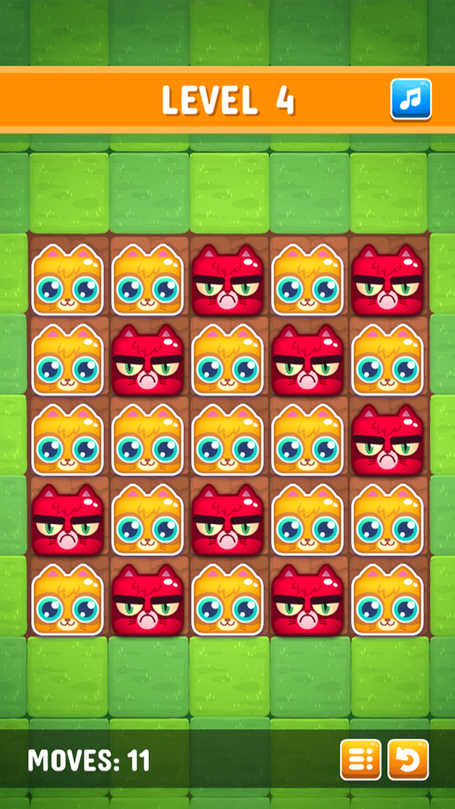 Happy Kittens Puzzle game screenshot