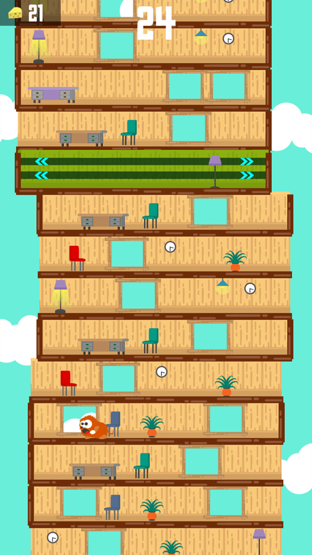 Gerbil Jump game screenshot