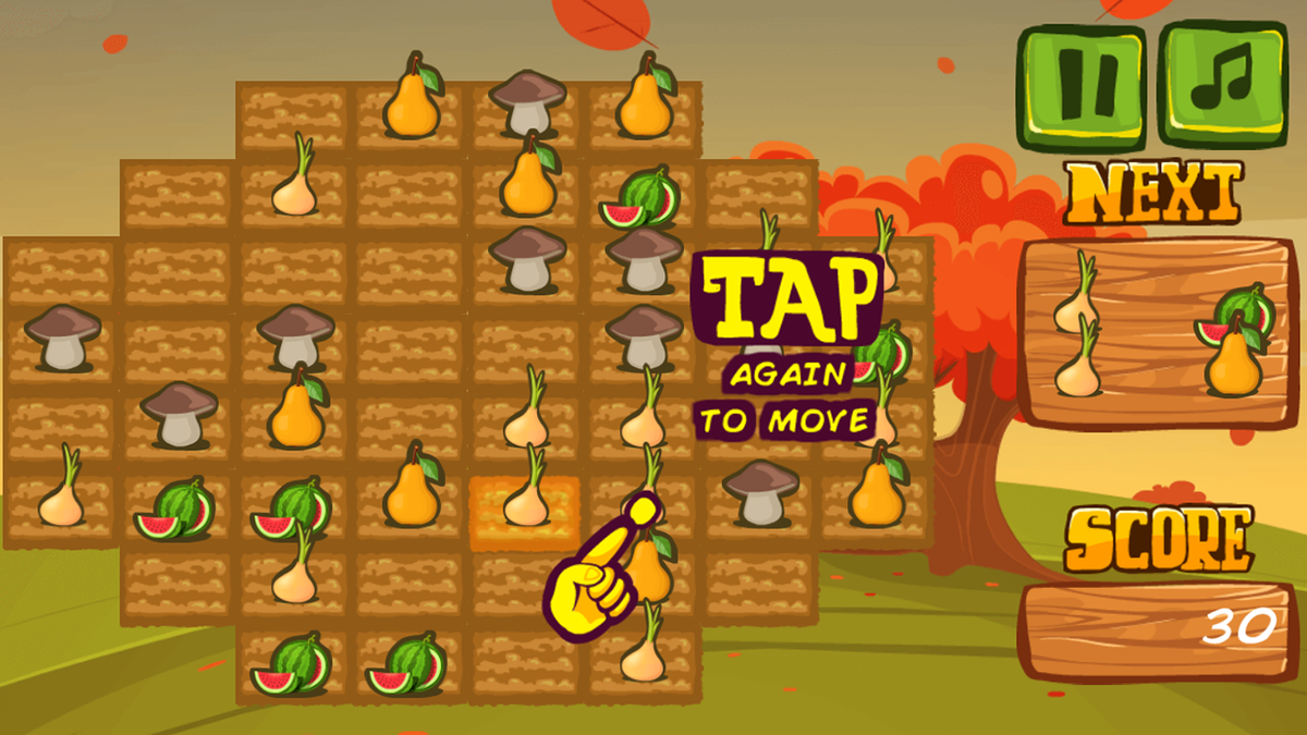 Veggi Rabbit game screenshot