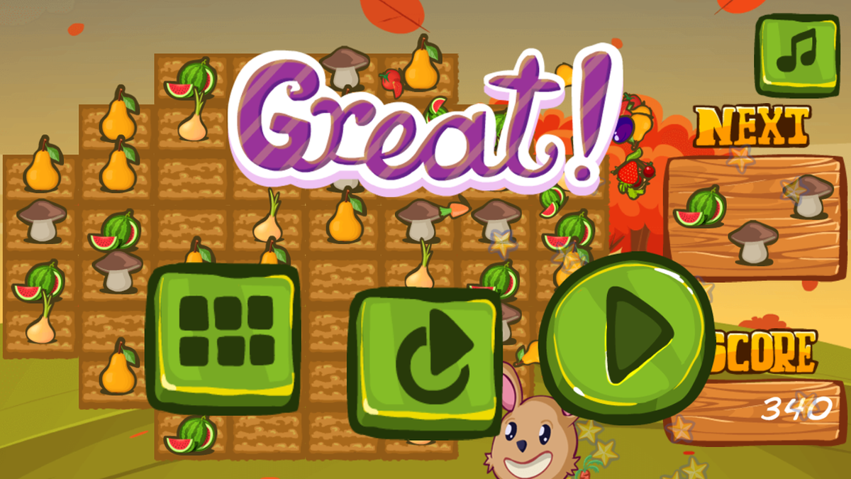 Veggi Rabbit game screenshot