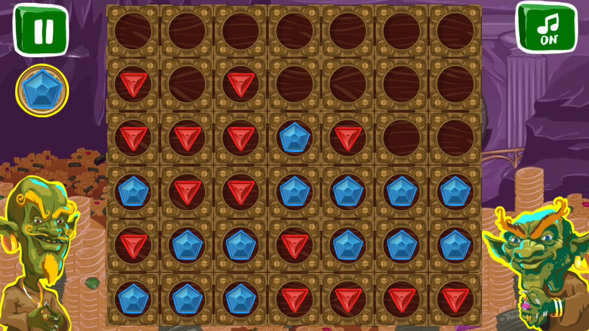Greedy Gnomes game screenshot