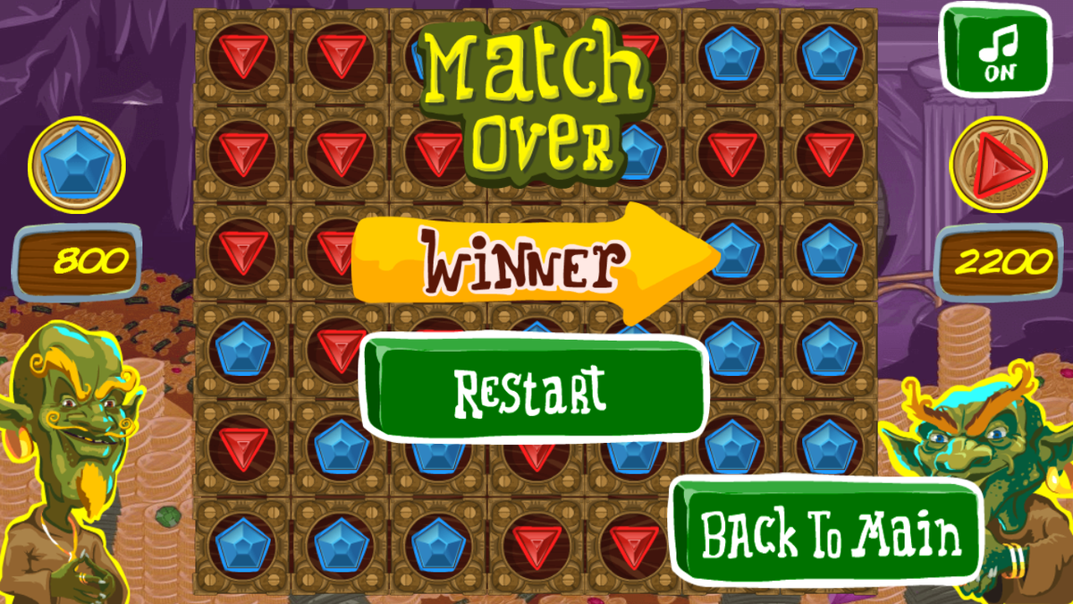 Greedy Gnomes game screenshot