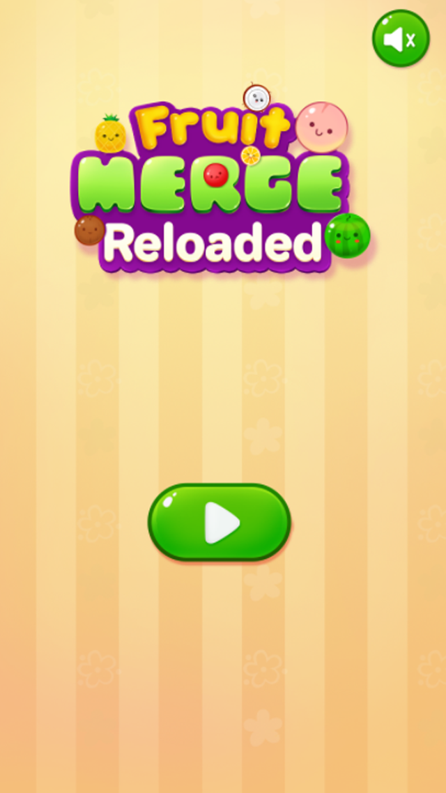 Fruit Merge Reloaded game screenshot