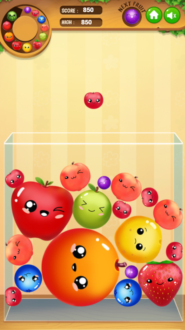 Fruit Merge Reloaded game screenshot