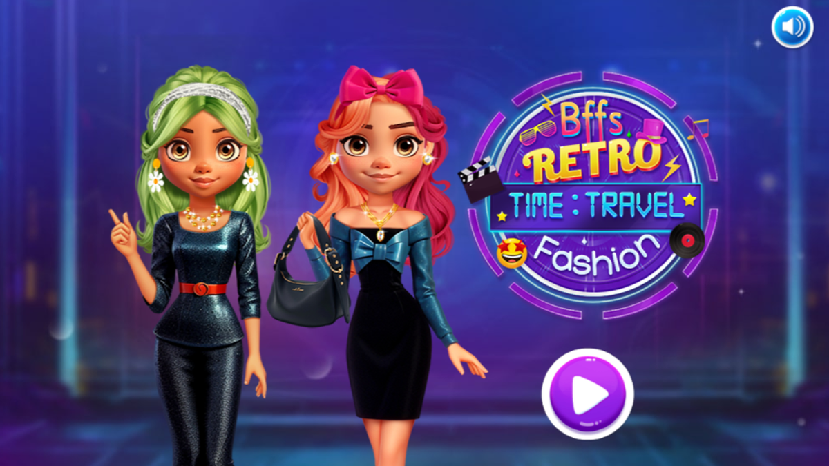BFFs Retro Time Travel Fashion game screenshot