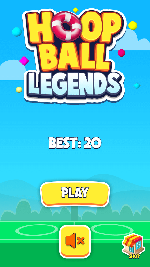 Hoopball Legends game screenshot