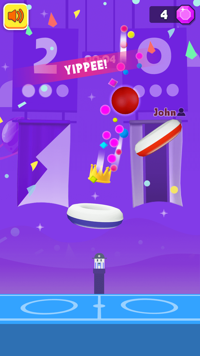 Hoopball Legends game screenshot