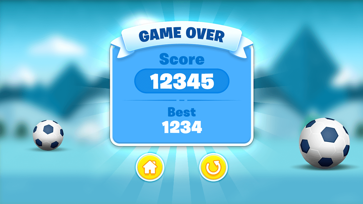 Crossbar Shots game screenshot