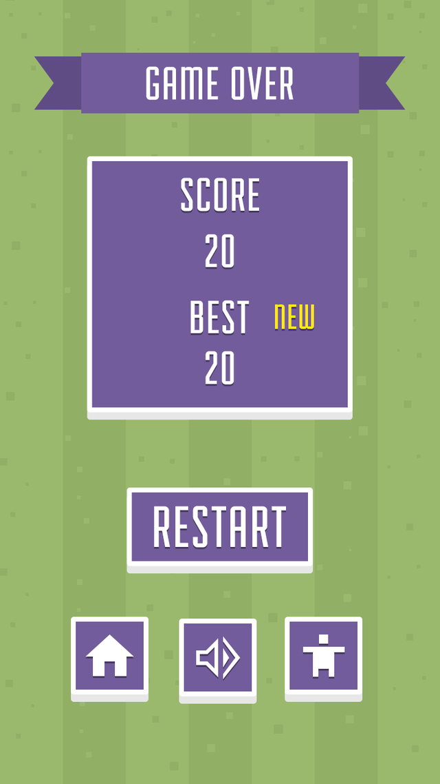 Hipster Tennis game screenshot