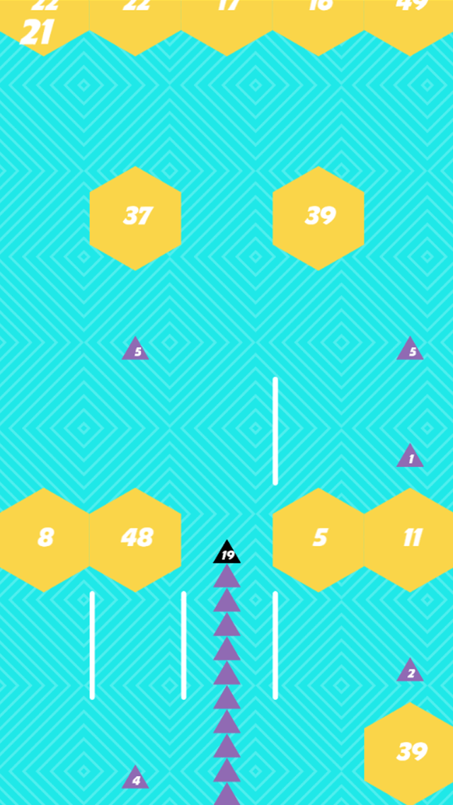 Hex Burst game screenshot