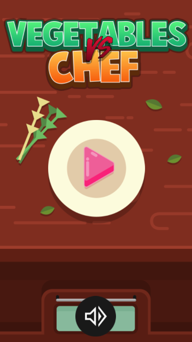 Vegetables vs. Chef game screenshot
