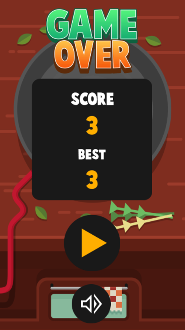 Vegetables vs. Chef game screenshot