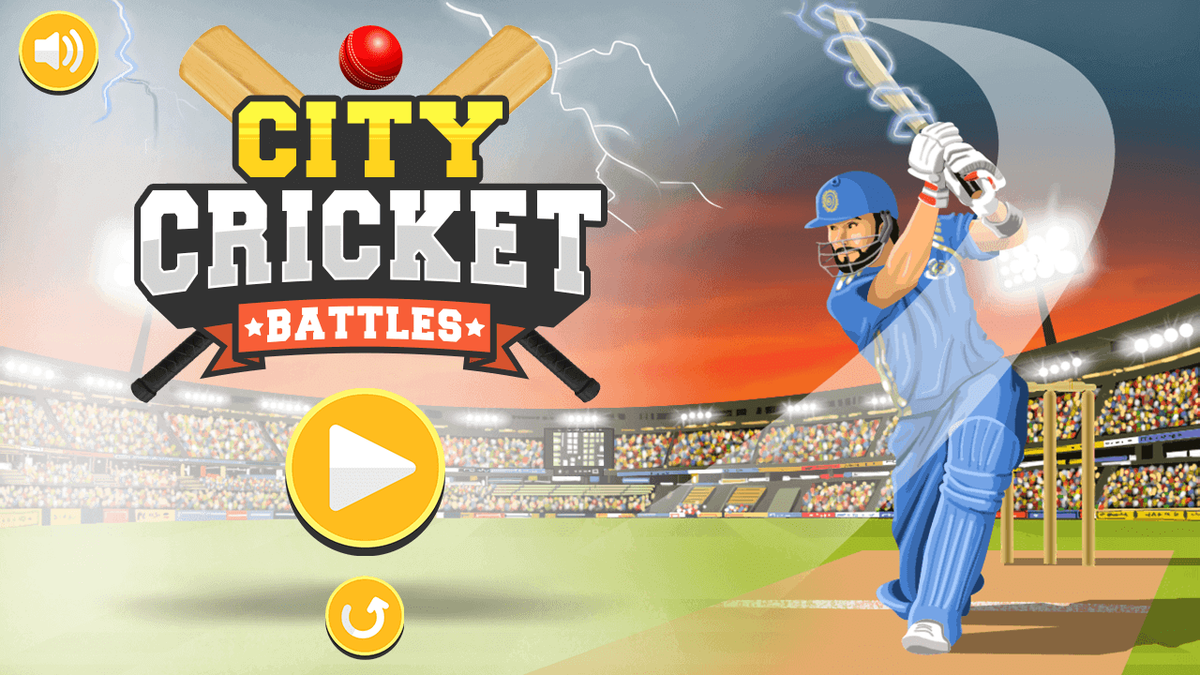 City Cricket game screenshot
