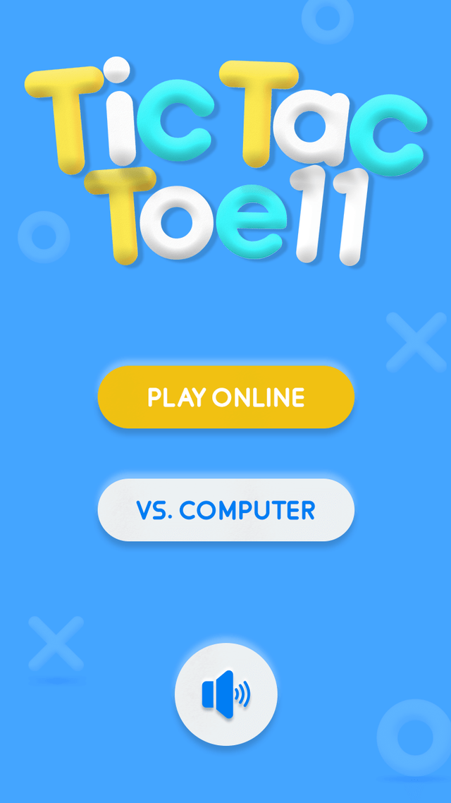 Tic Tac Toe 11 game screenshot
