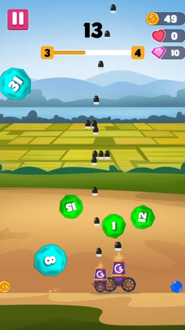Boulder Blast game screenshot