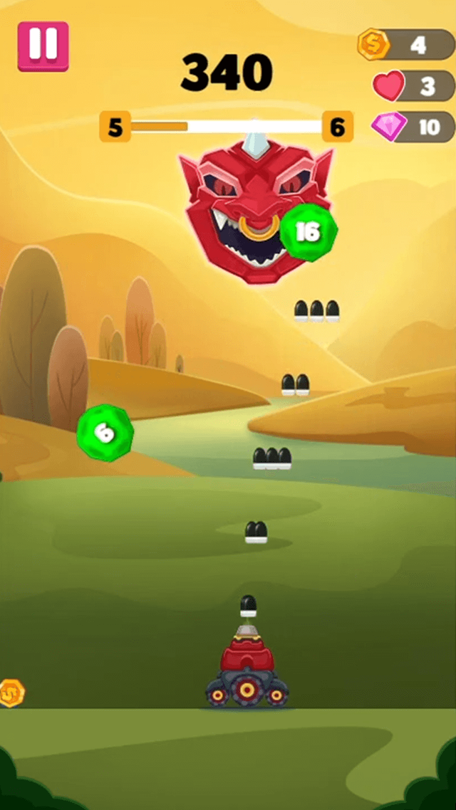Boulder Blast game screenshot