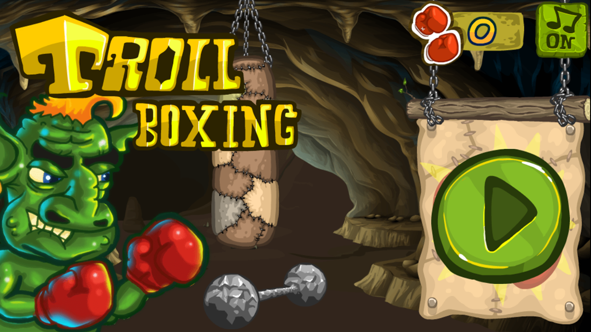 Troll Boxing game screenshot