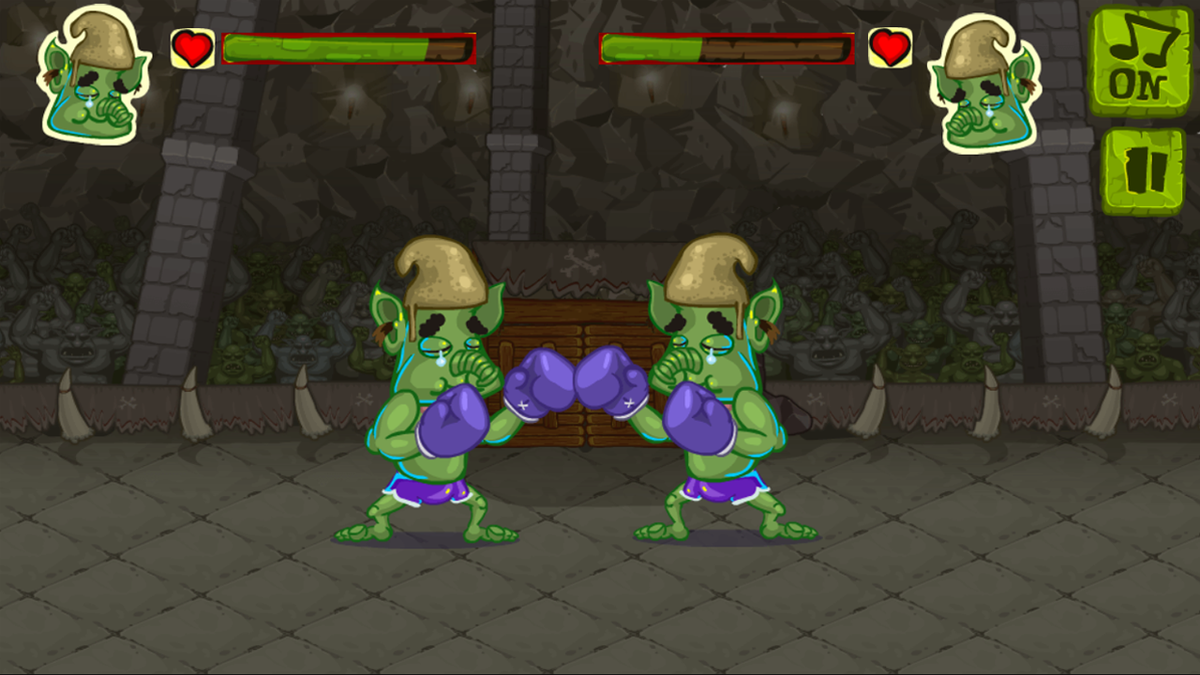 Troll Boxing game screenshot