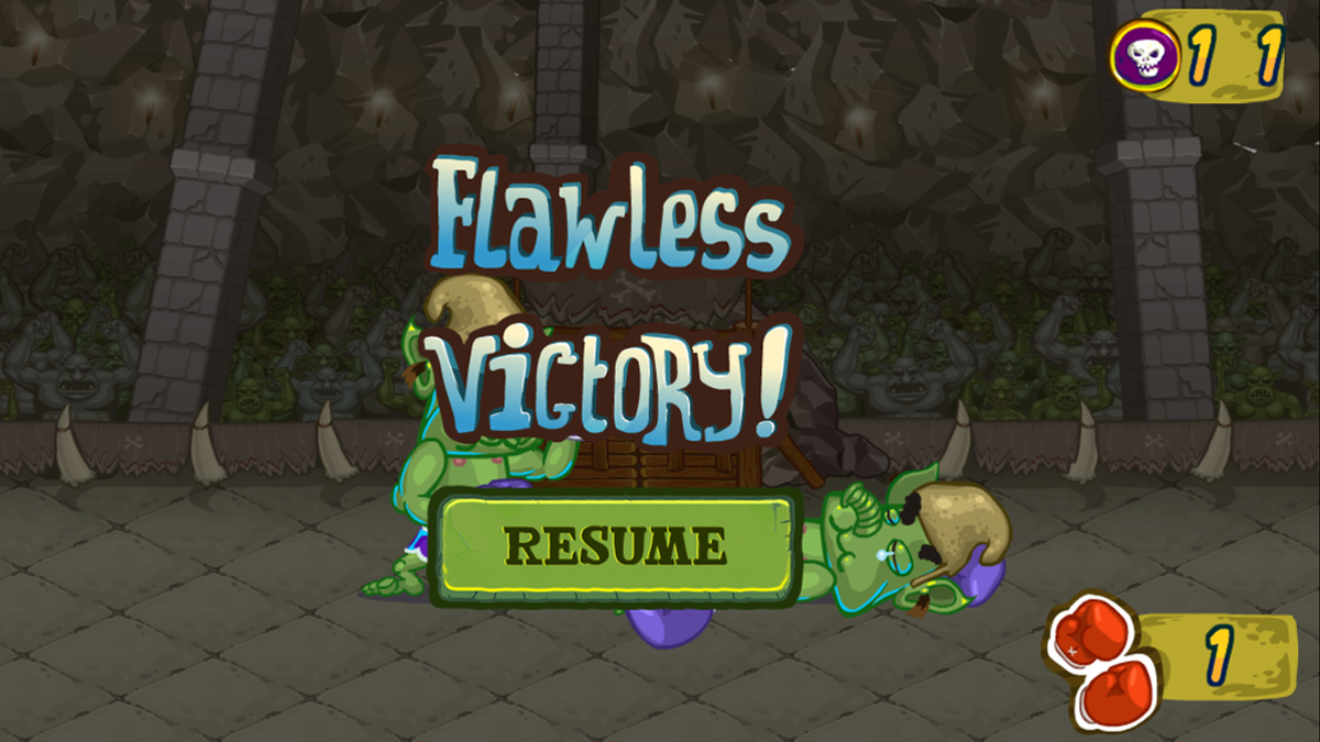 Troll Boxing game screenshot