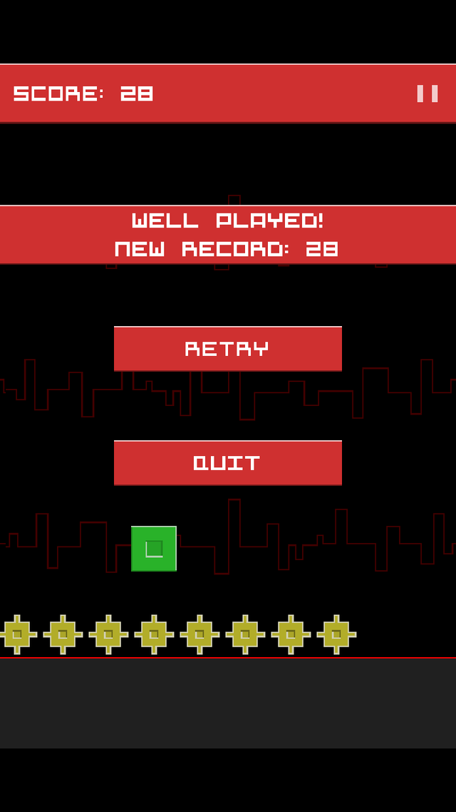 Super Sprint game screenshot
