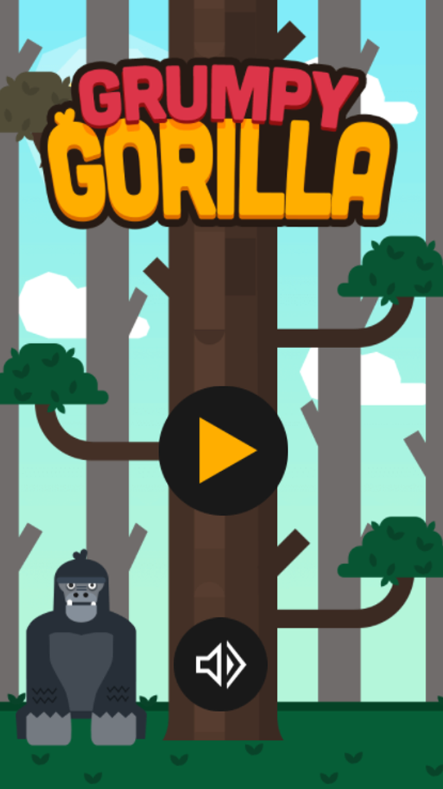 Grumpy Gorilla game screenshot
