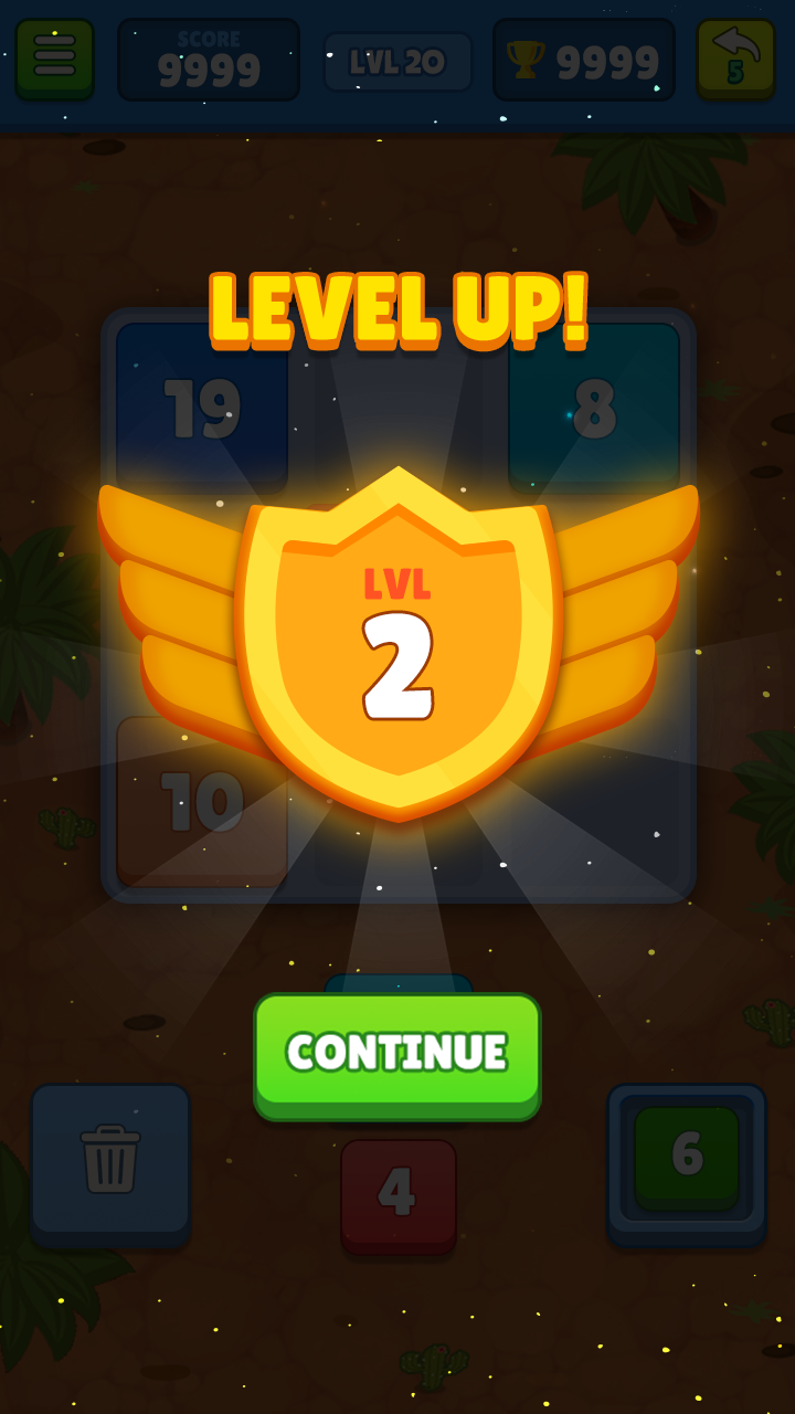 Slide And Divide game screenshot