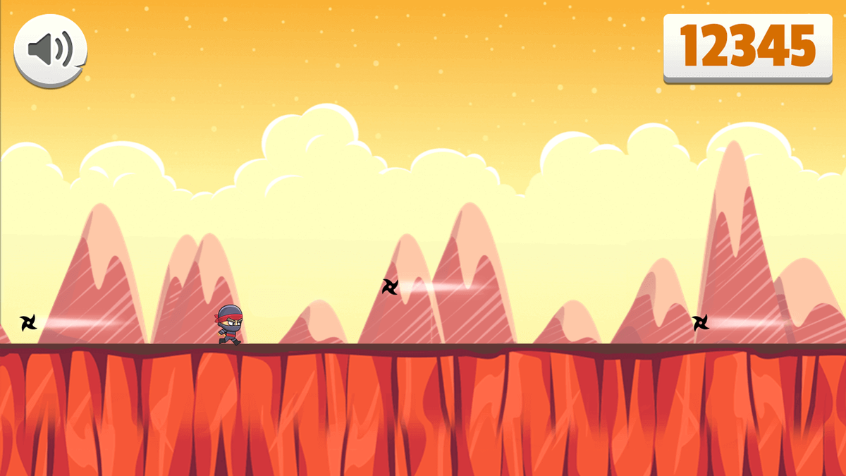 Ninja Speed Runner game screenshot
