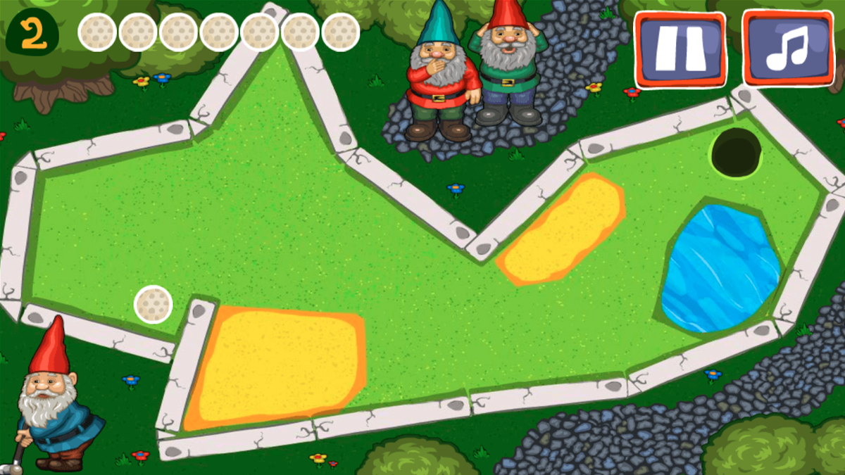 Minigolf Kingdom game screenshot