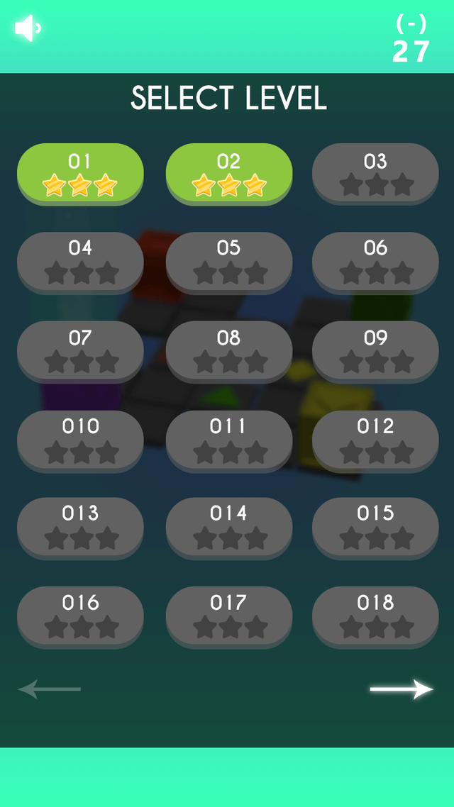 Cubes Got Moves game screenshot