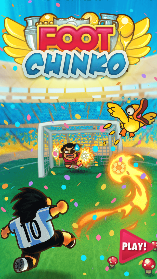 Foot Chinko game screenshot