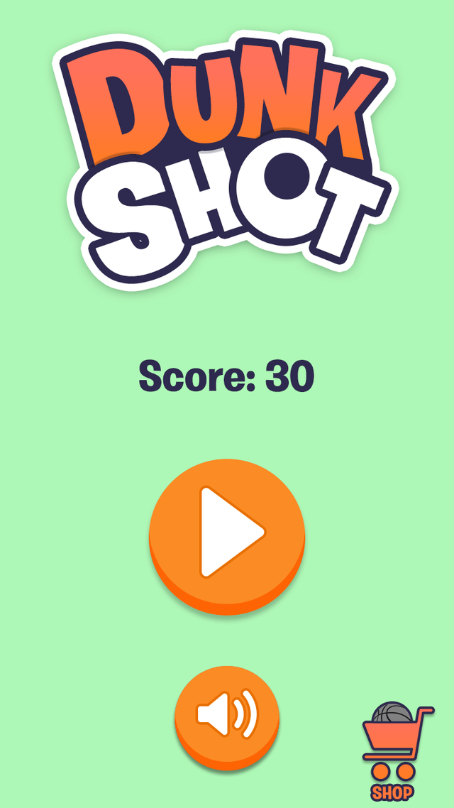 Dunk Shot game screenshot