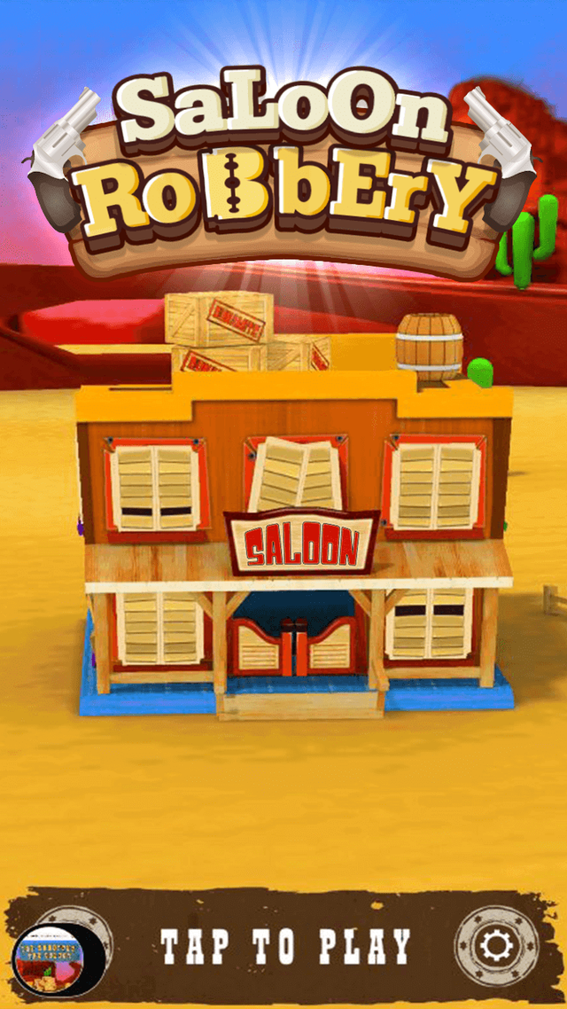 Saloon Robbery game screenshot