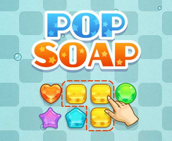 Pop Soap game