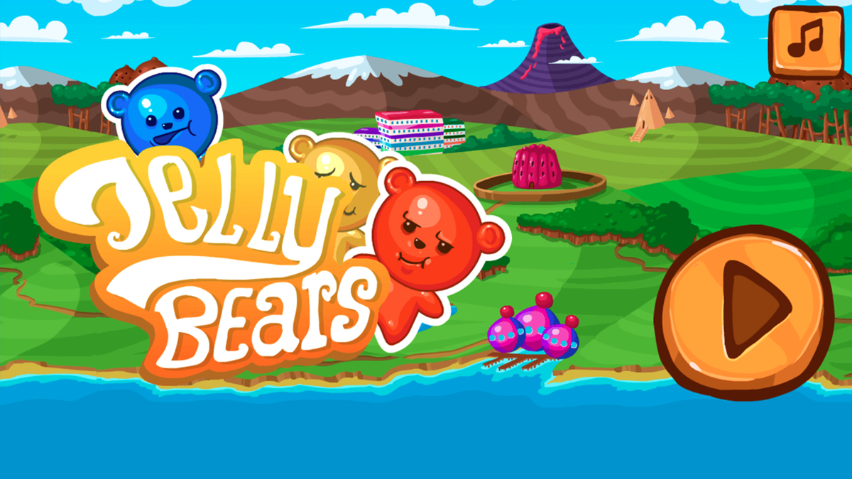 Jelly Bears game screenshot