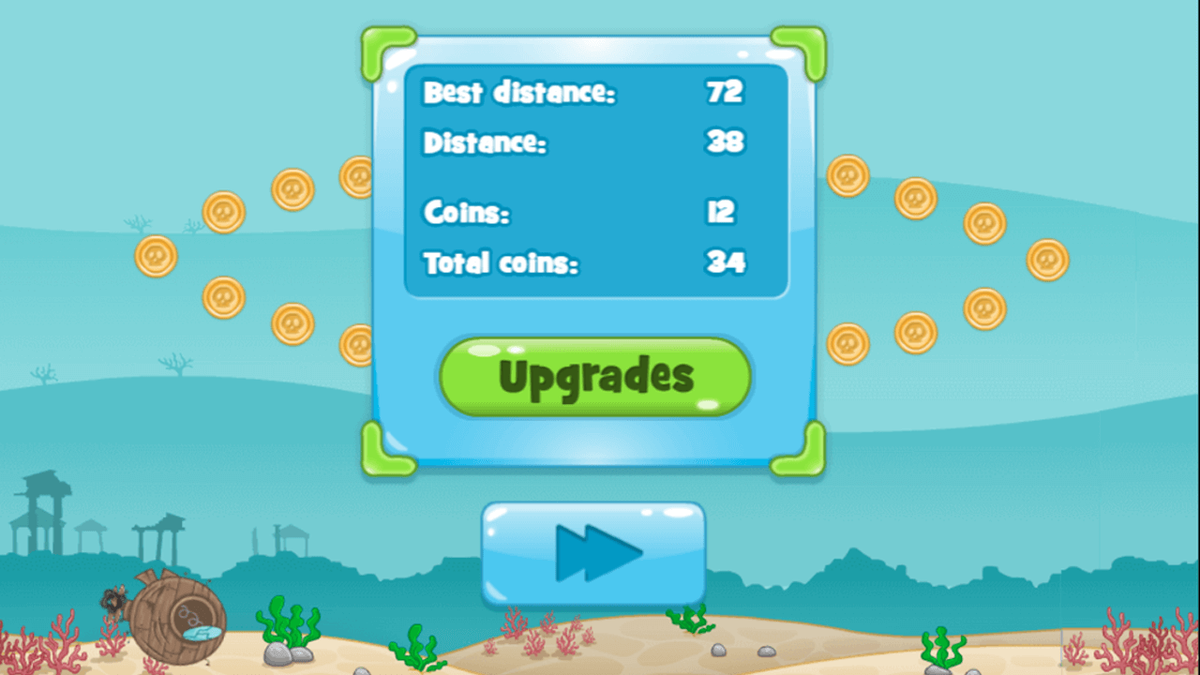 Submarine Dash game screenshot