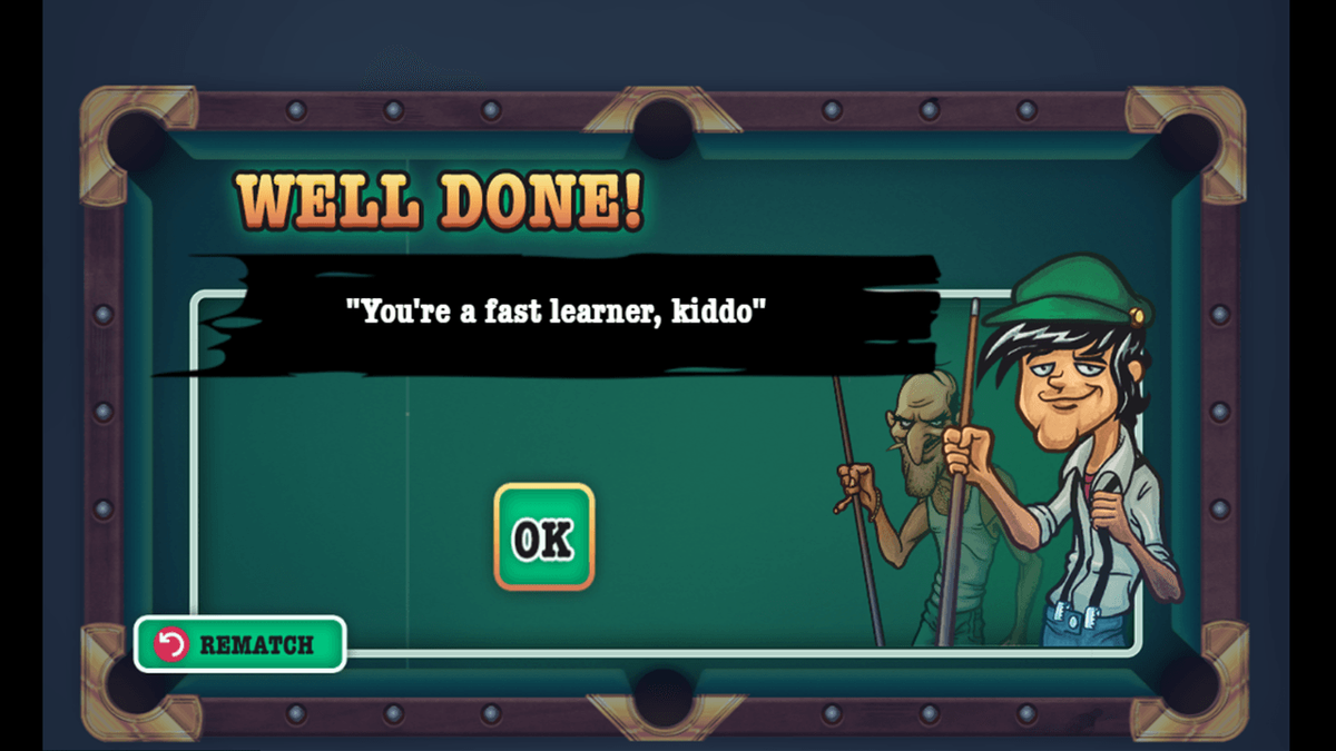 Mafia Billiard Tricks game screenshot