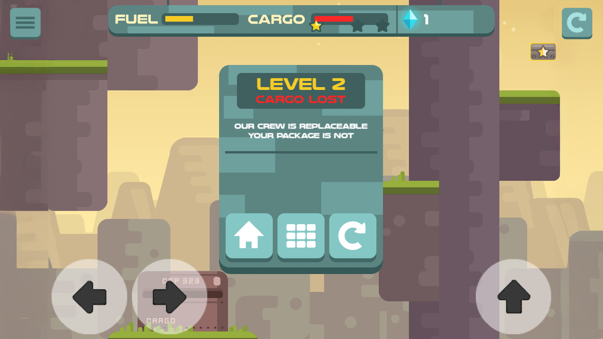 Exoplanet Express game screenshot